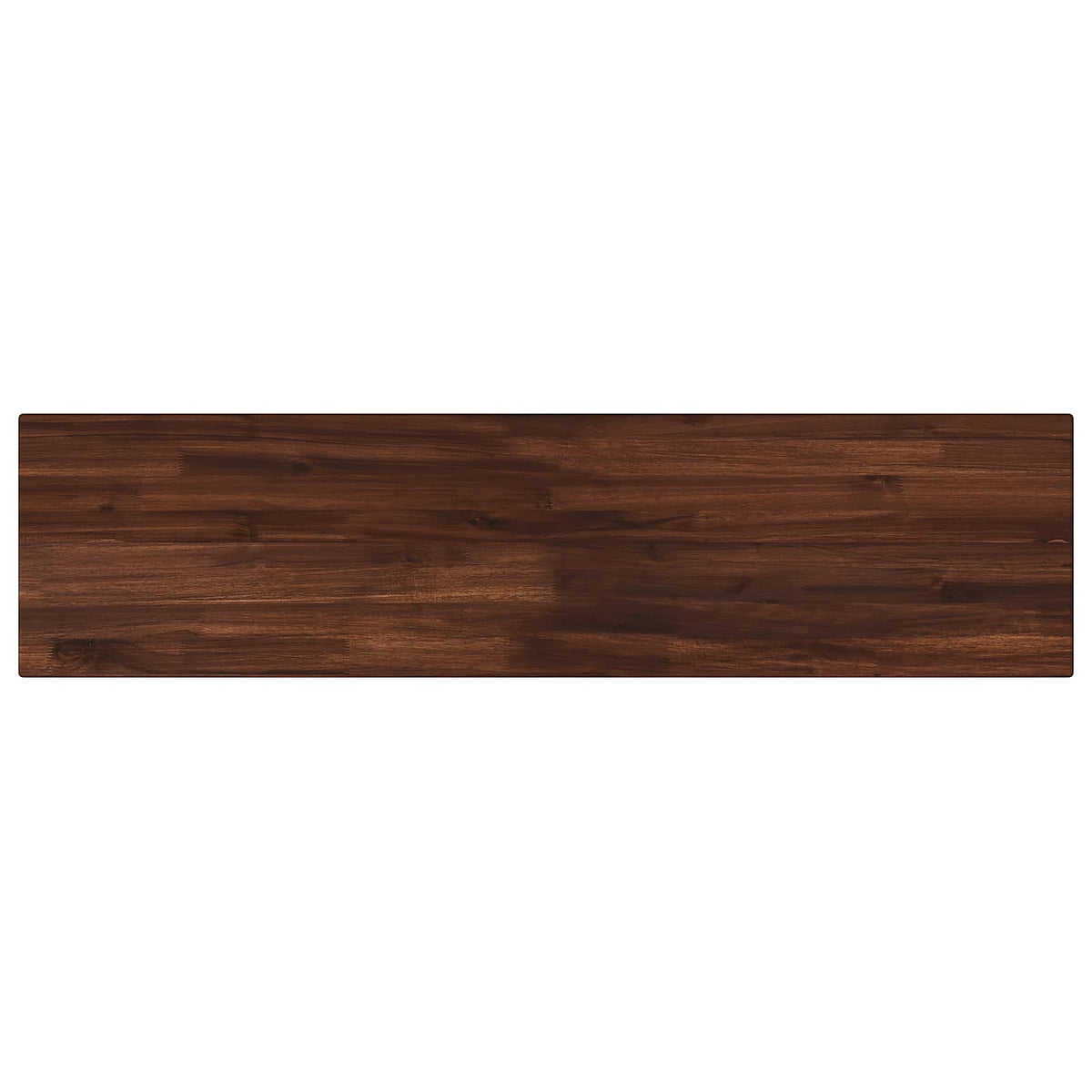 Rektangulært Bordplade 90 x 50 x 3,5 cm Rektangulær Mørk Brun