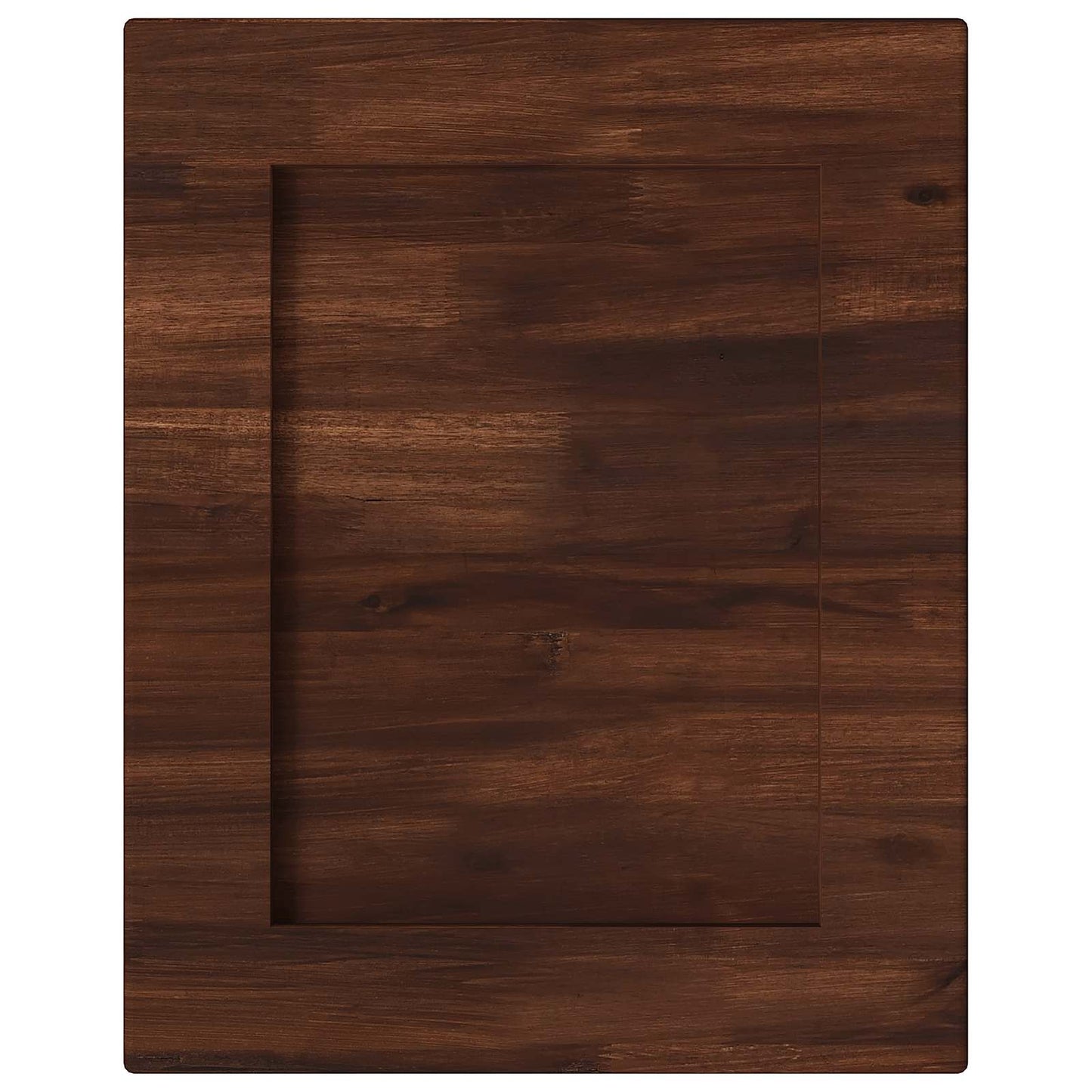 Rektangulært Bordplade 90 x 50 x 3,5 cm Rektangulær Mørk Brun