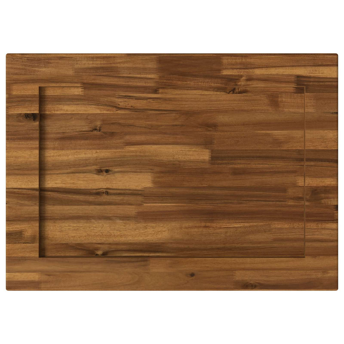 Rektangulært Bordplade 80 x 40 x 3,5 cm Rektangulær Naturfarvet