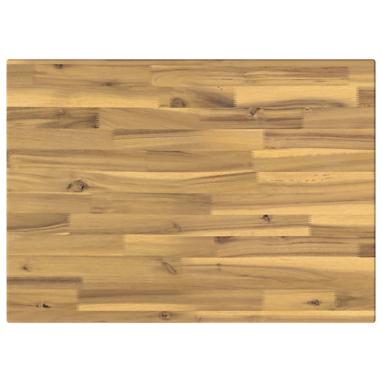Rektangulært Bordplade 80 x 40 x 3,5 cm Rektangulær Hvid