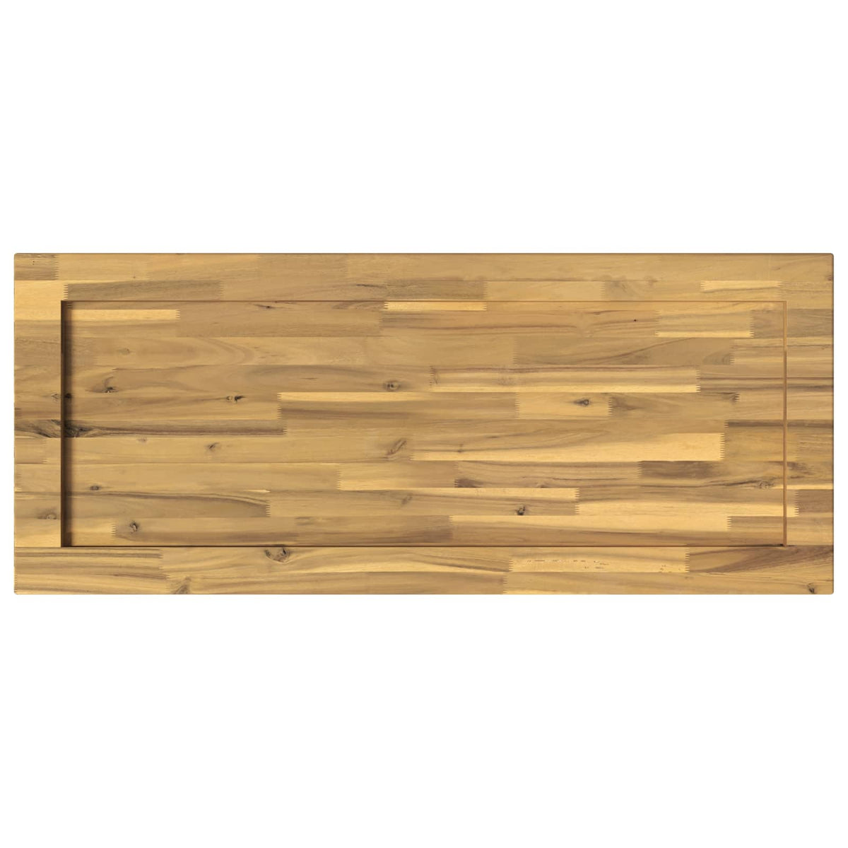 Rektangulært Bordplade 90 x 50 x 3,5 cm Rektangulær Hvid