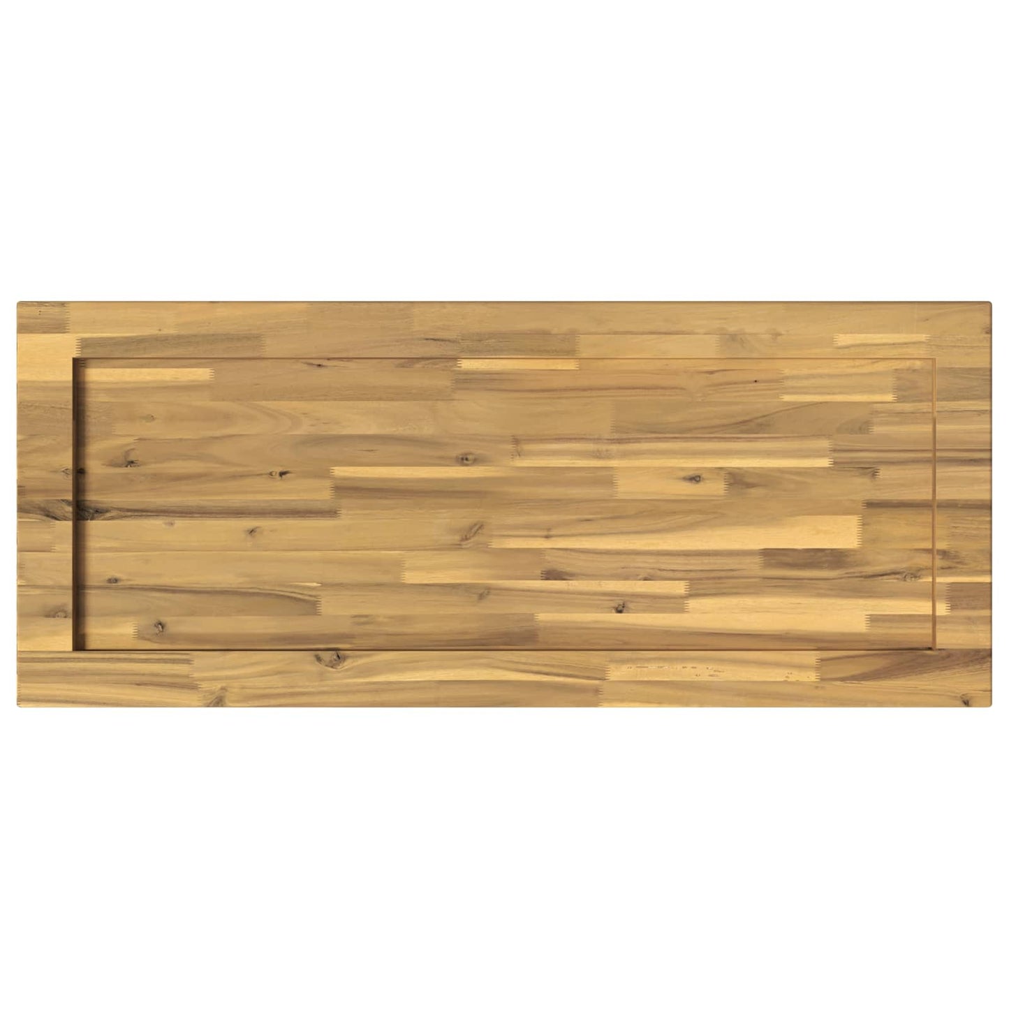 Rektangulært Bordplade 90 x 50 x 3,5 cm Rektangulær Hvid