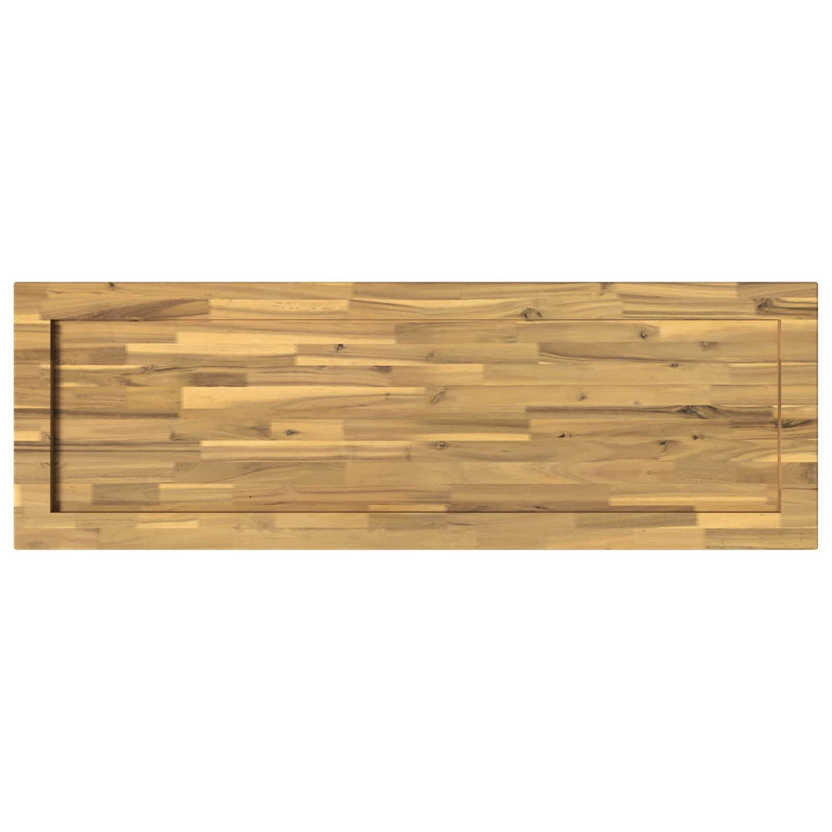 Rektangulært Bordplade 90 x 50 x 3,5 cm Rektangulær Hvid