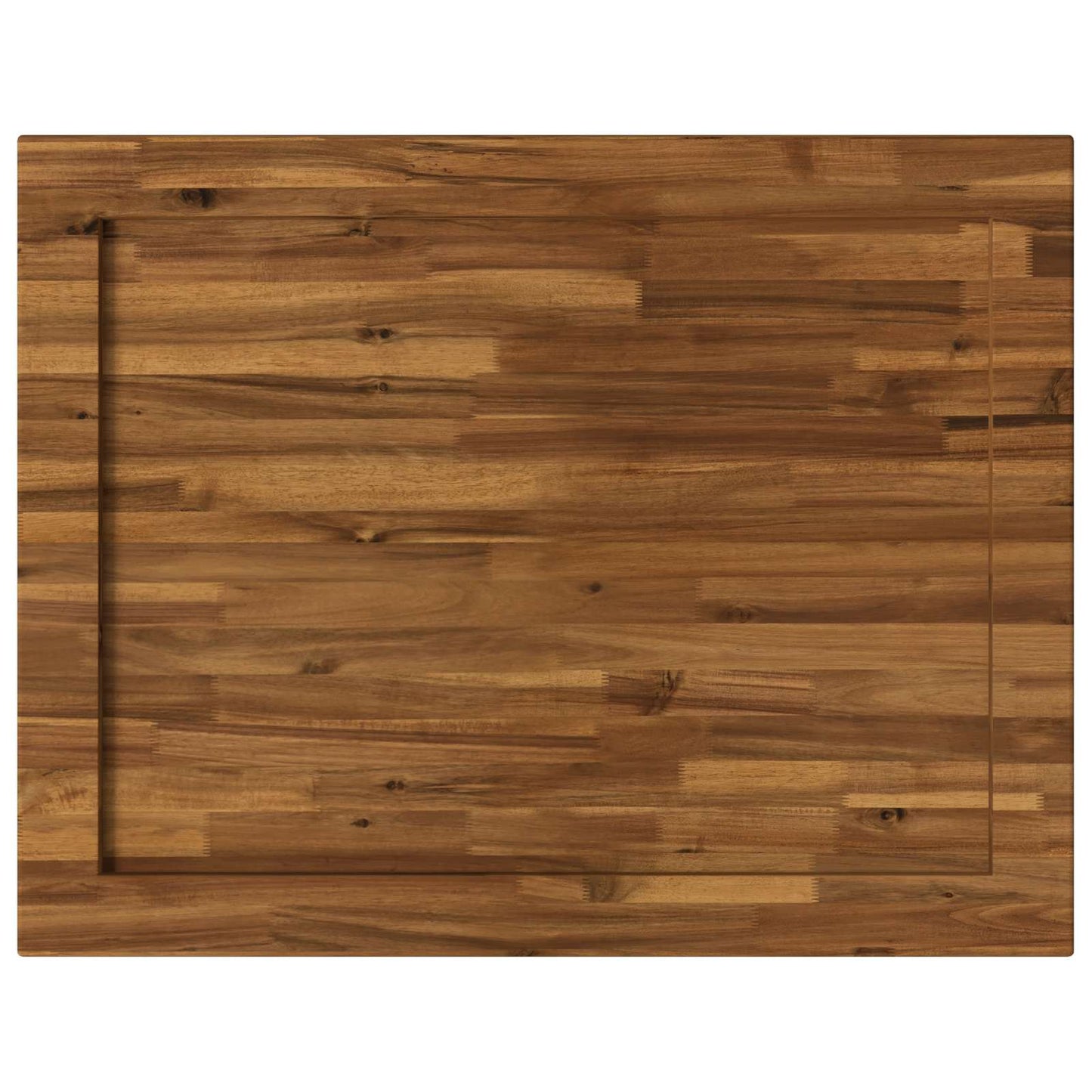 Rektangulært Bordplade 90 x 70 x 3 cm Rektangulær
