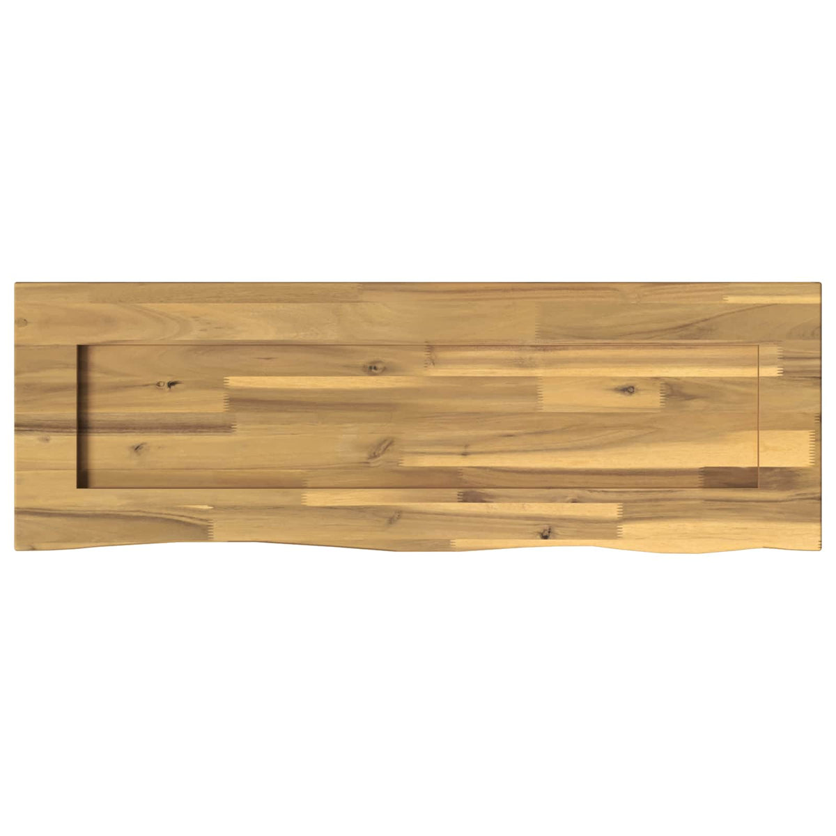 Rektangulært Bordplade 90 x 50 x 3,5 cm Rektangulær Hvid
