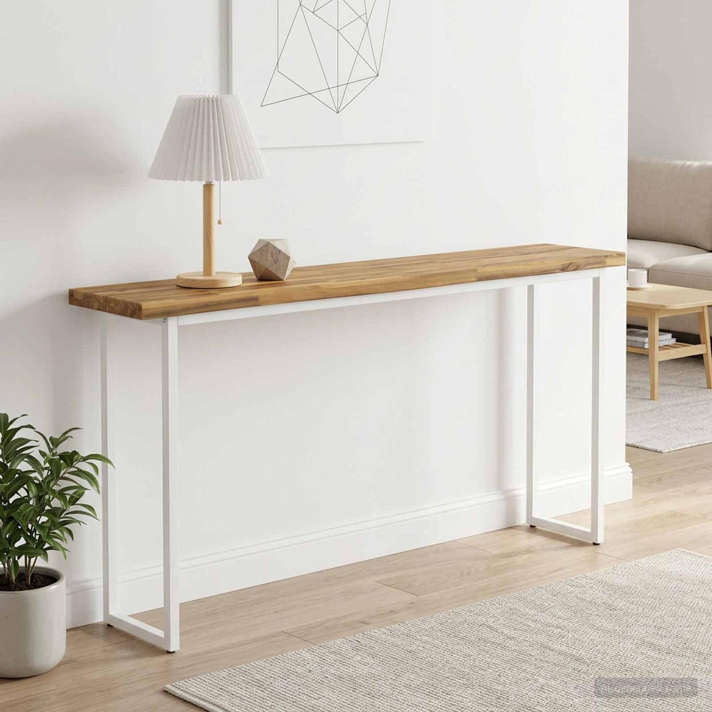 Rektangulært Bordplade 150 x 30 x 3 cm Rektangulær