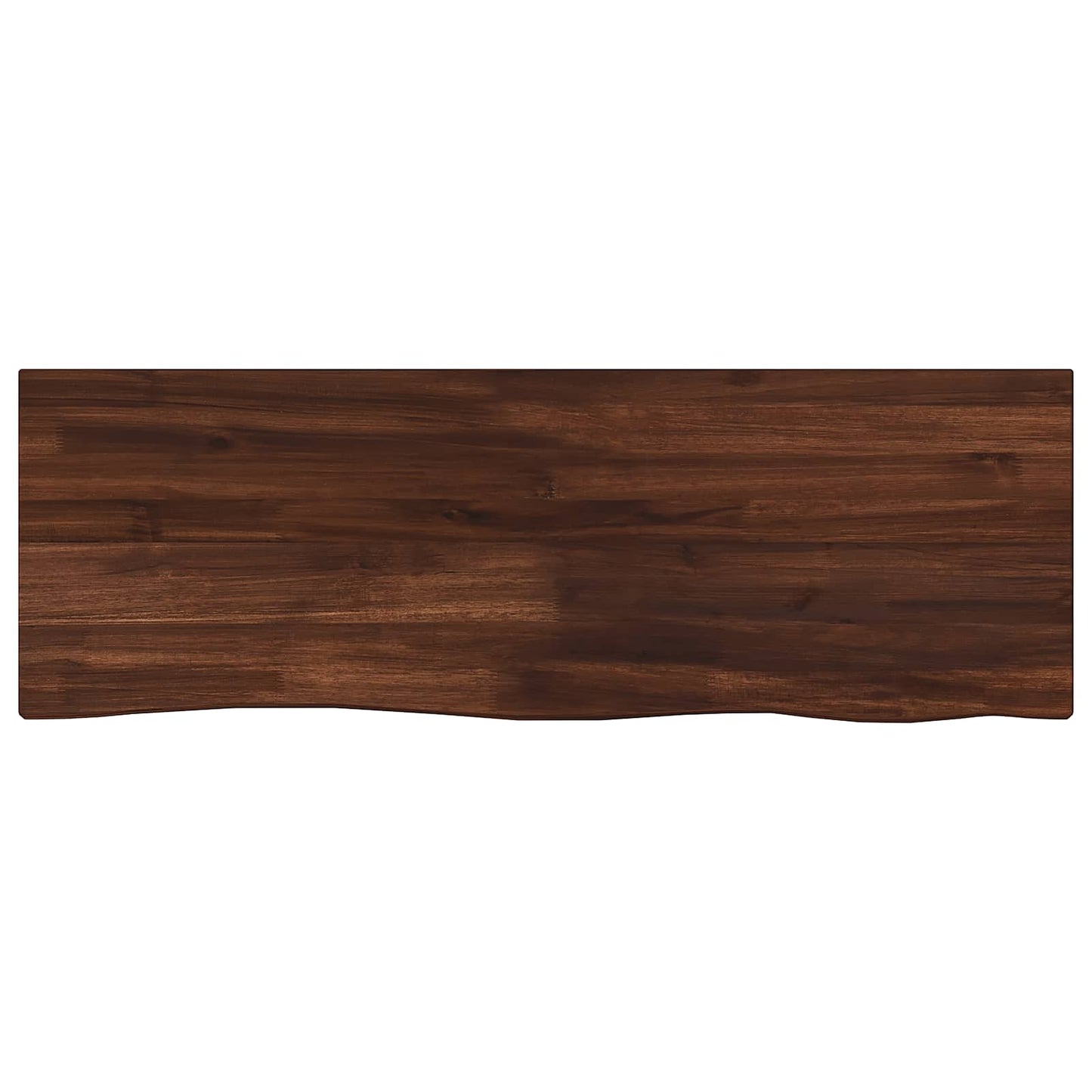 Rektangulært Bordplade 90 x 50 x 3,5 cm Rektangulær Mørk Brun