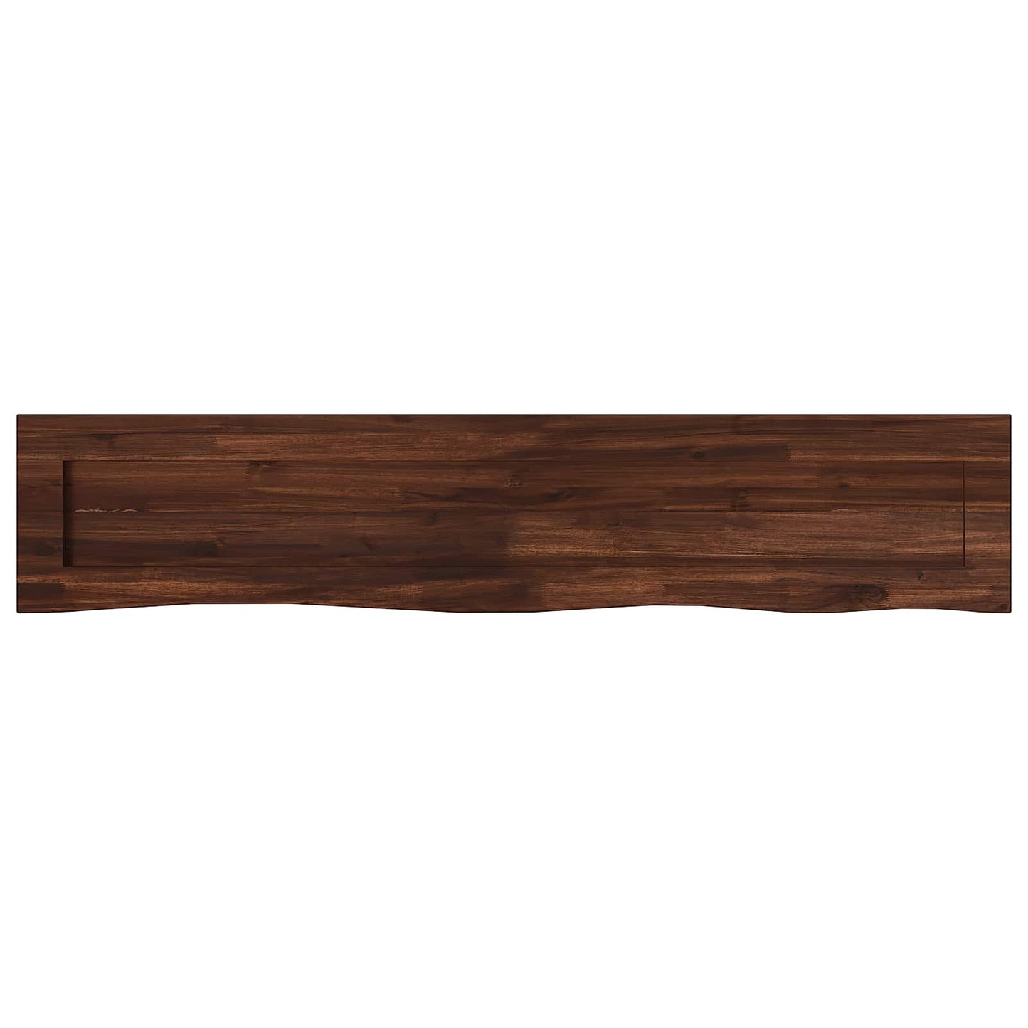 Rektangulært Bordplade 90 x 50 x 3,5 cm Rektangulær Mørk Brun