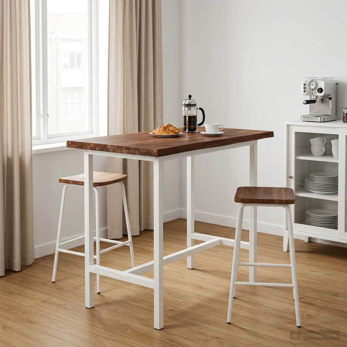 Rektangulært Bordplade 90 x 50 x 3,5 cm Rektangulær Mørk Brun