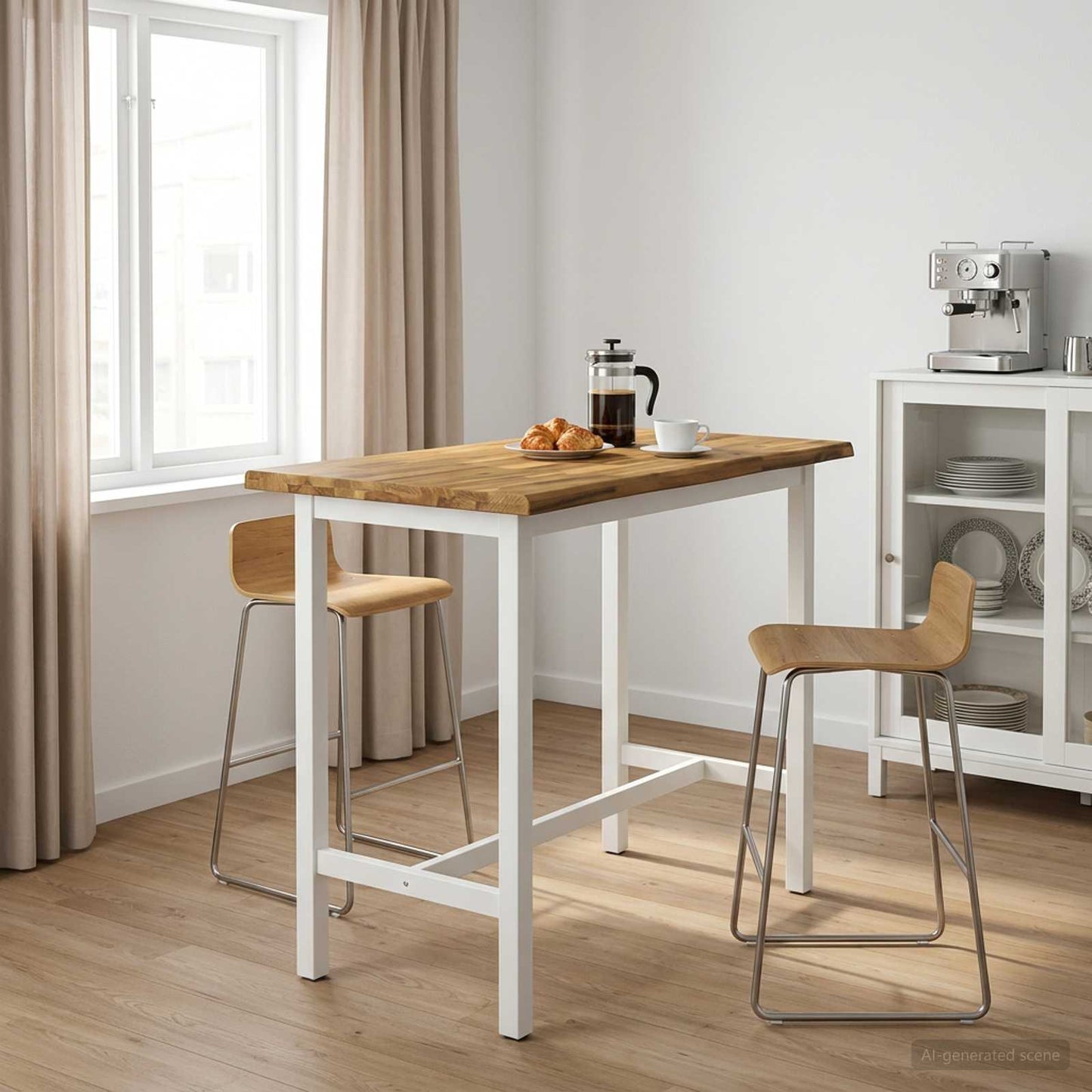 Rektangulært Bordplade 140 x 50 x 3 cm Rektangulær
