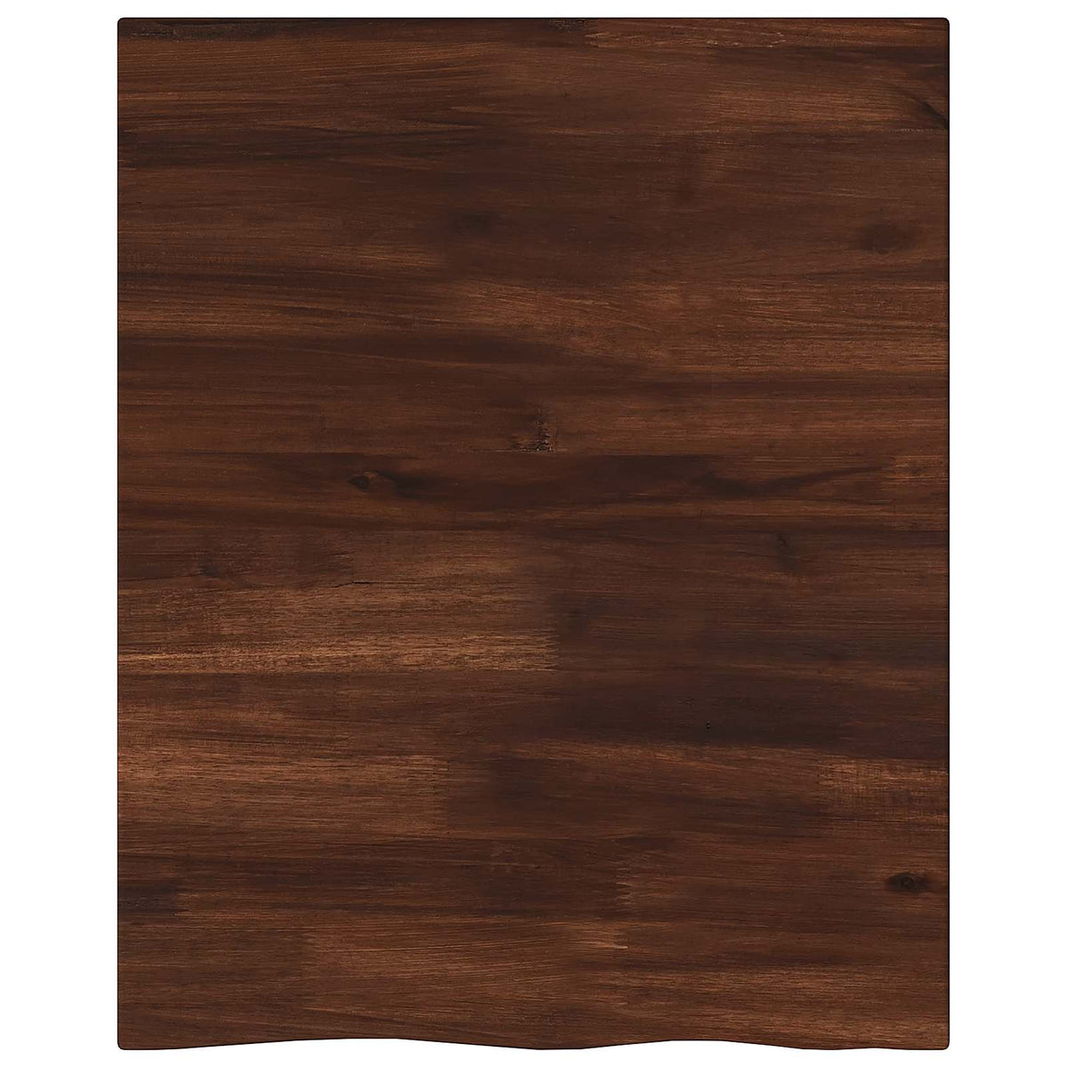 Rektangulært Bordplade 50 x 50 x 3,5 cm Firkantet Mørk Brun