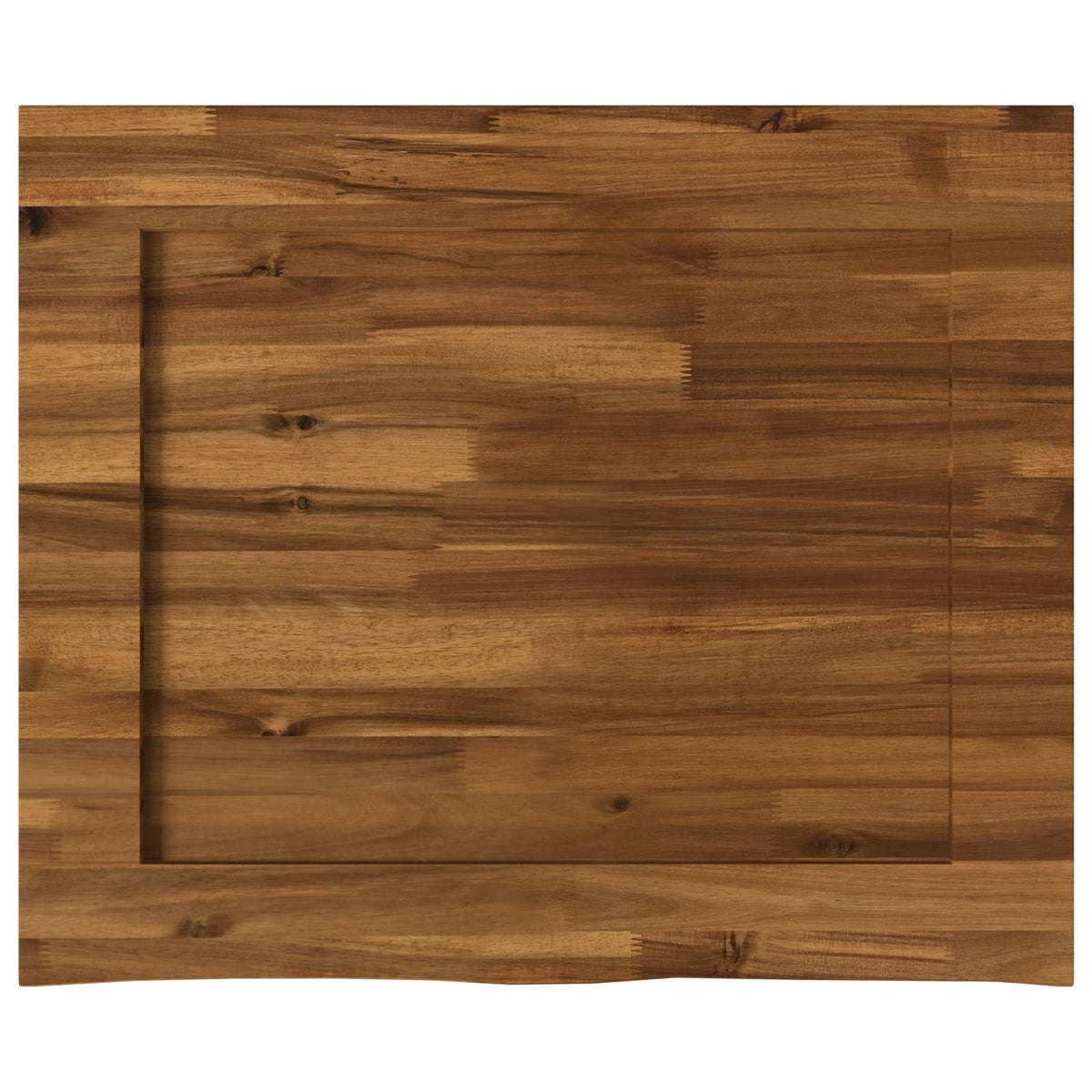 Rektangulært Bordplade 90 x 50 x 3,5 cm Rektangulær Naturfarvet