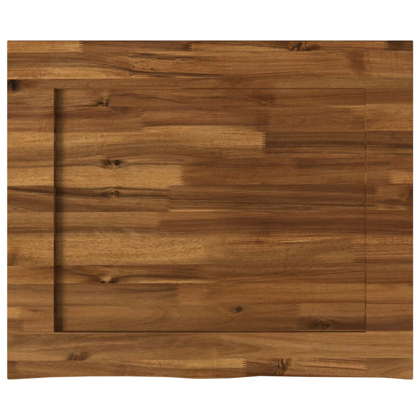 Rektangulært Bordplade 90 x 50 x 3 cm Rektangulær