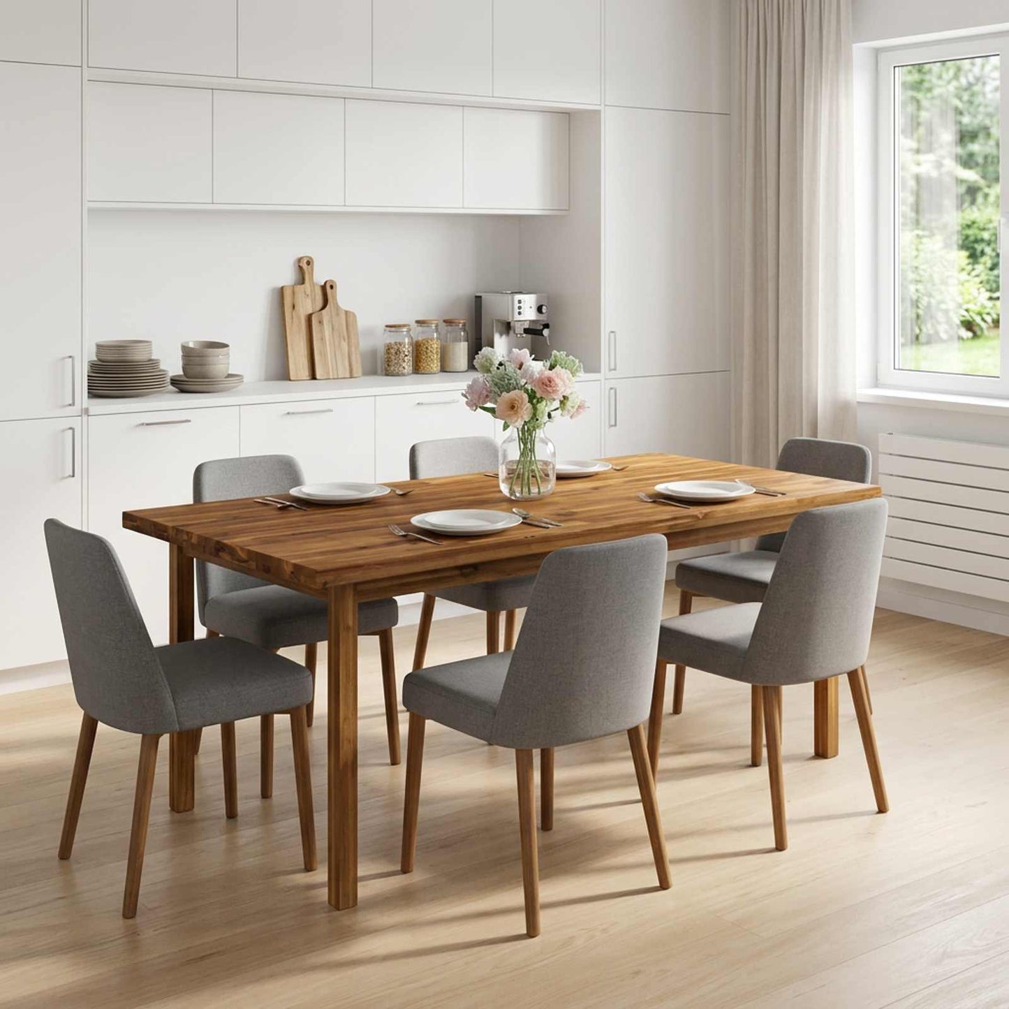Rektangulært Bordplade 130 x 60 x 3 cm Rektangulær