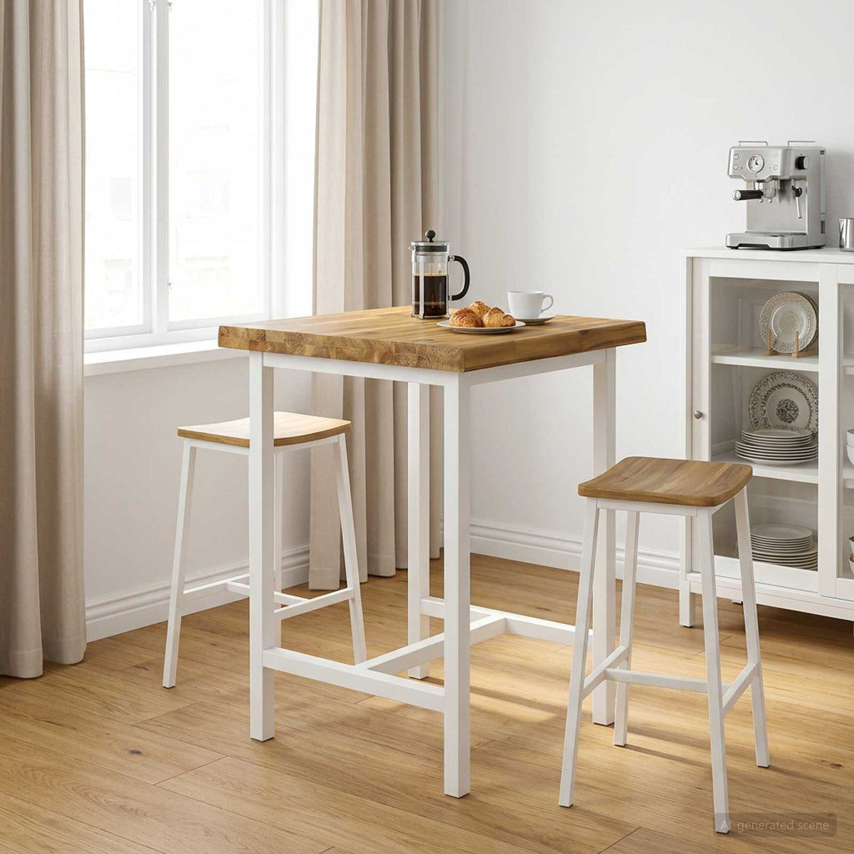 Rektangulært Bordplade 50 x 50 x 3 cm Firkantet