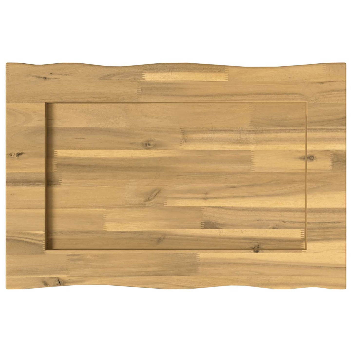 Rektangulært Bordplade 80 x 40 x 3,5 cm Rektangulær Hvid
