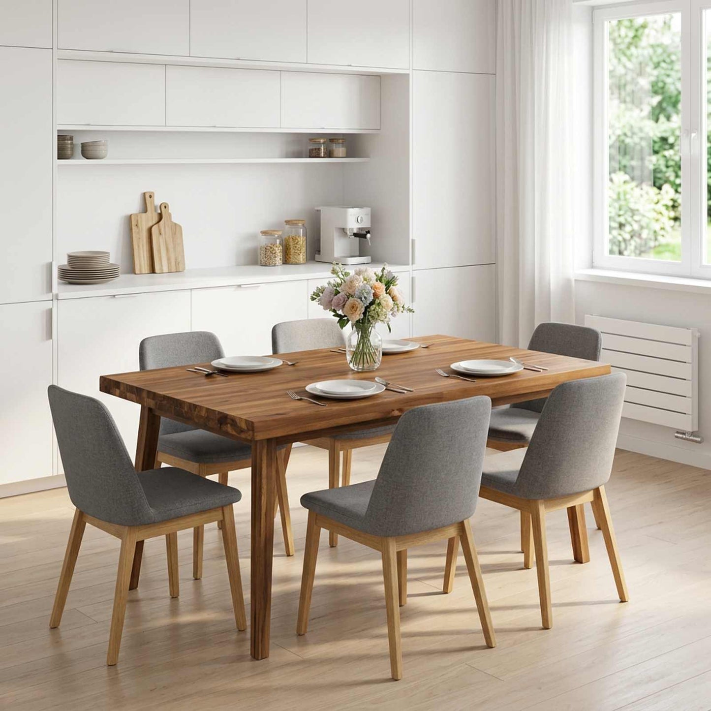Rektangulært Bordplade 70 x 70 x 3 cm Firkantet