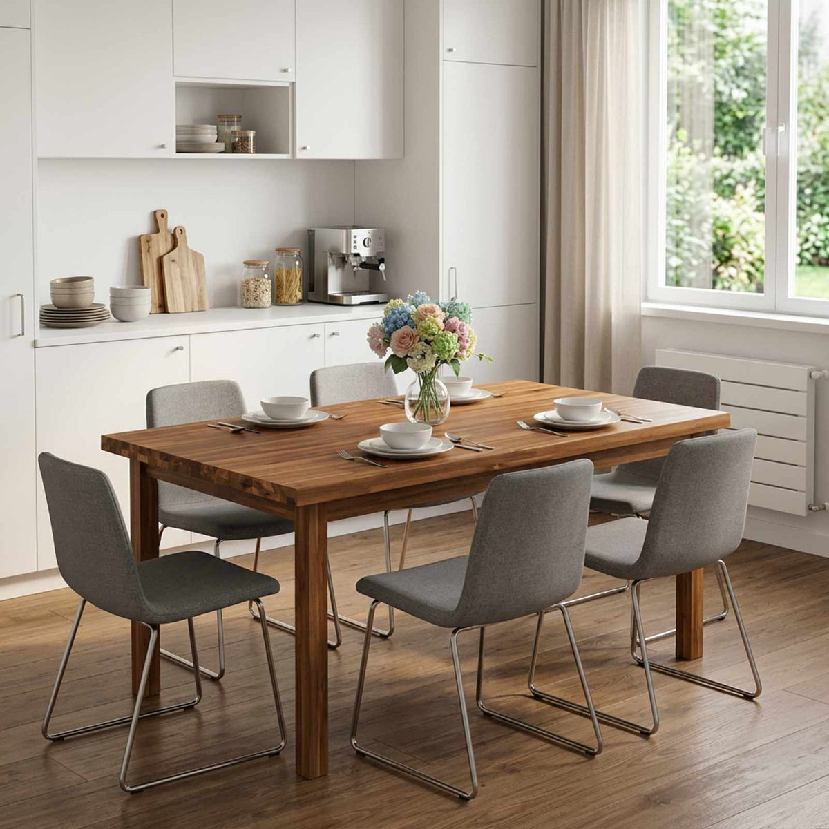 Rektangulært Bordplade 120 x 60 x 3 cm Rektangulær