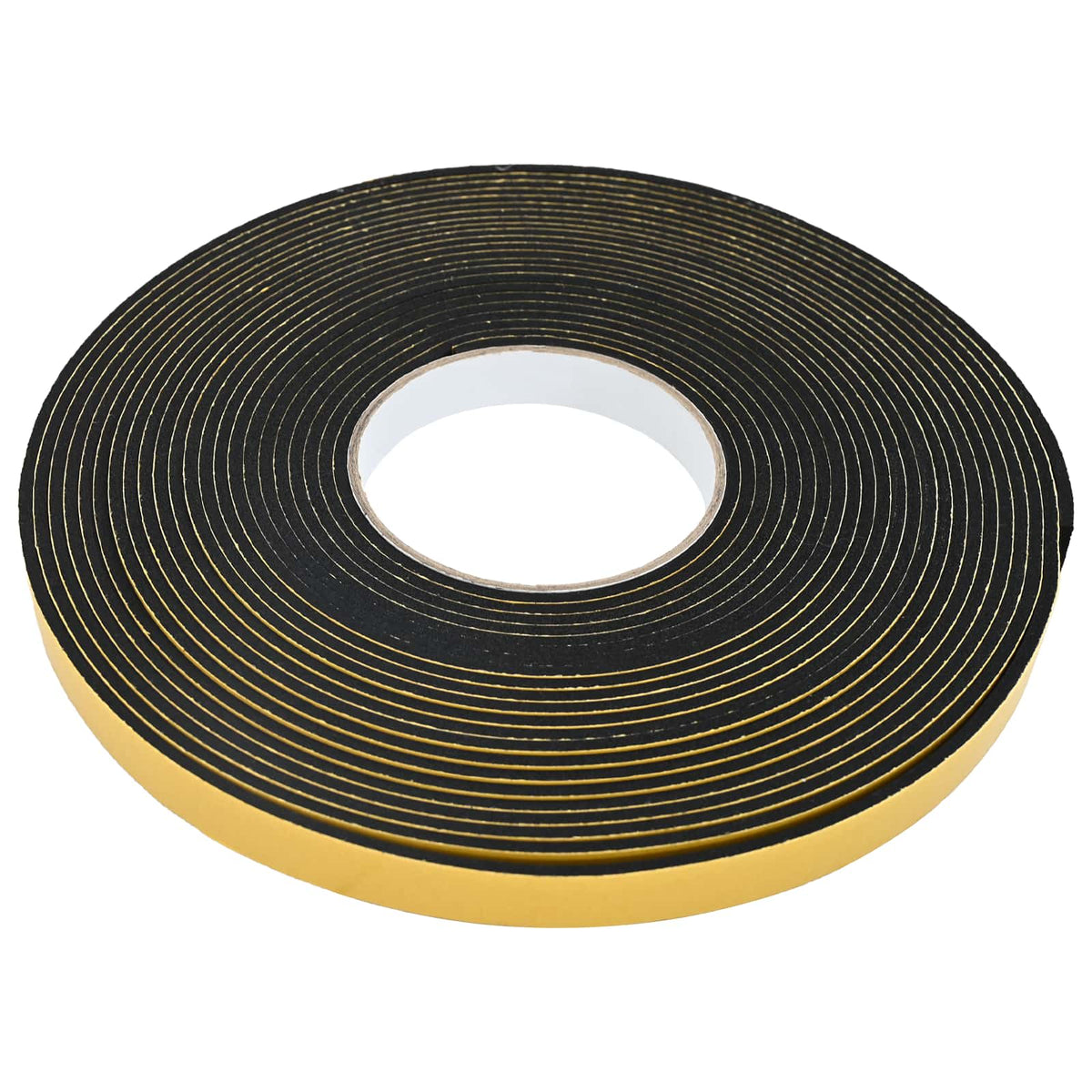 Selvklæbende skum tape 10 stk. Sort 10 mm x 10 m CR Skum