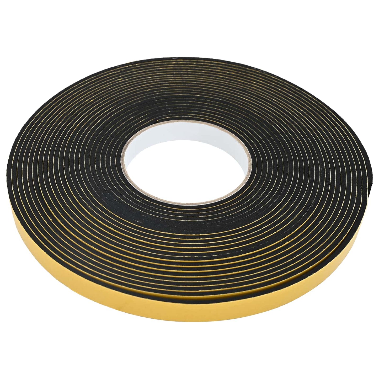 Selvklæbende skum tape 2 stk. Sort 10 mm x 10 m CR Skum