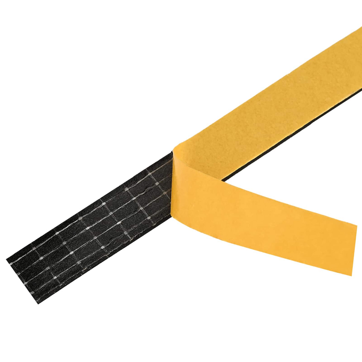 Selvklæbende skum tape 10 stk. Sort 15mm x 10m CR Skum