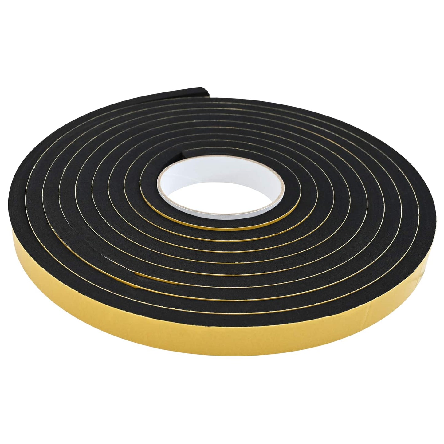 Selvklæbende skum tape 2 stk. Sort 15mm x 5m CR Skum