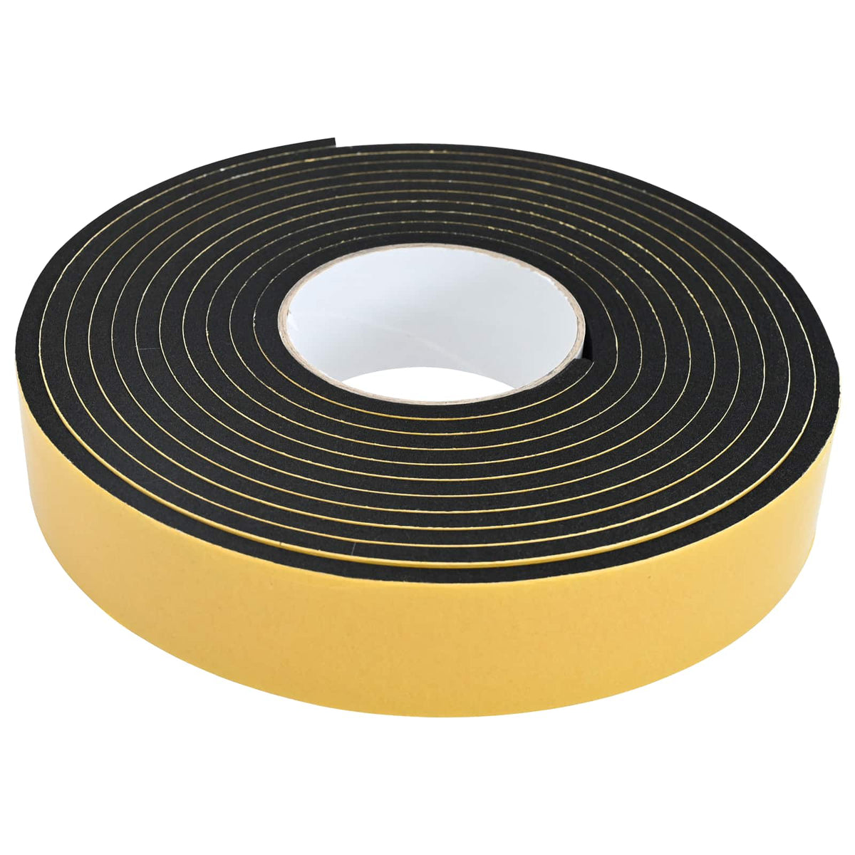Selvklæbende skum tape 2 stk. Sort 40mm x 5m CR Skum