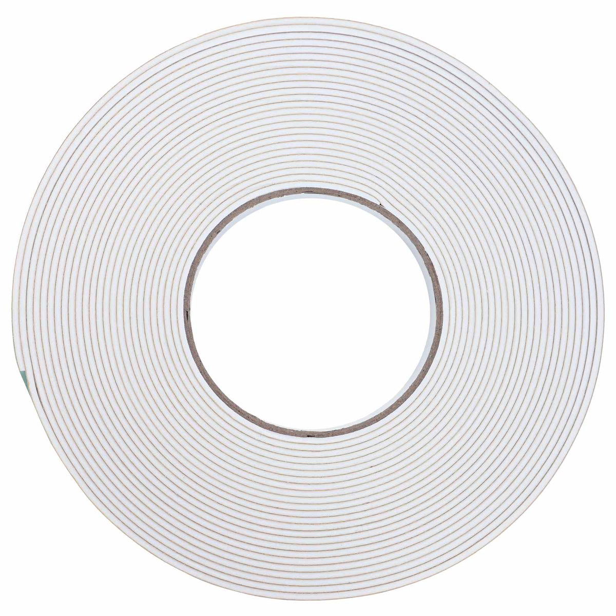 Selvklæbende skum tape Hvid 10 mm x 10 m CR Skum