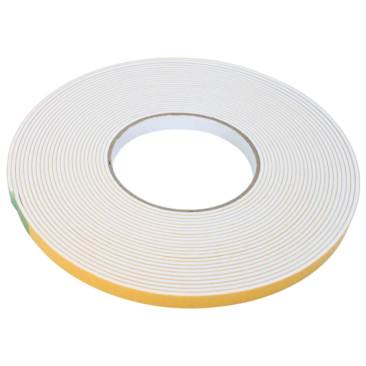 Selvklæbende skum tape Hvid 10 mm x 10 m CR Skum