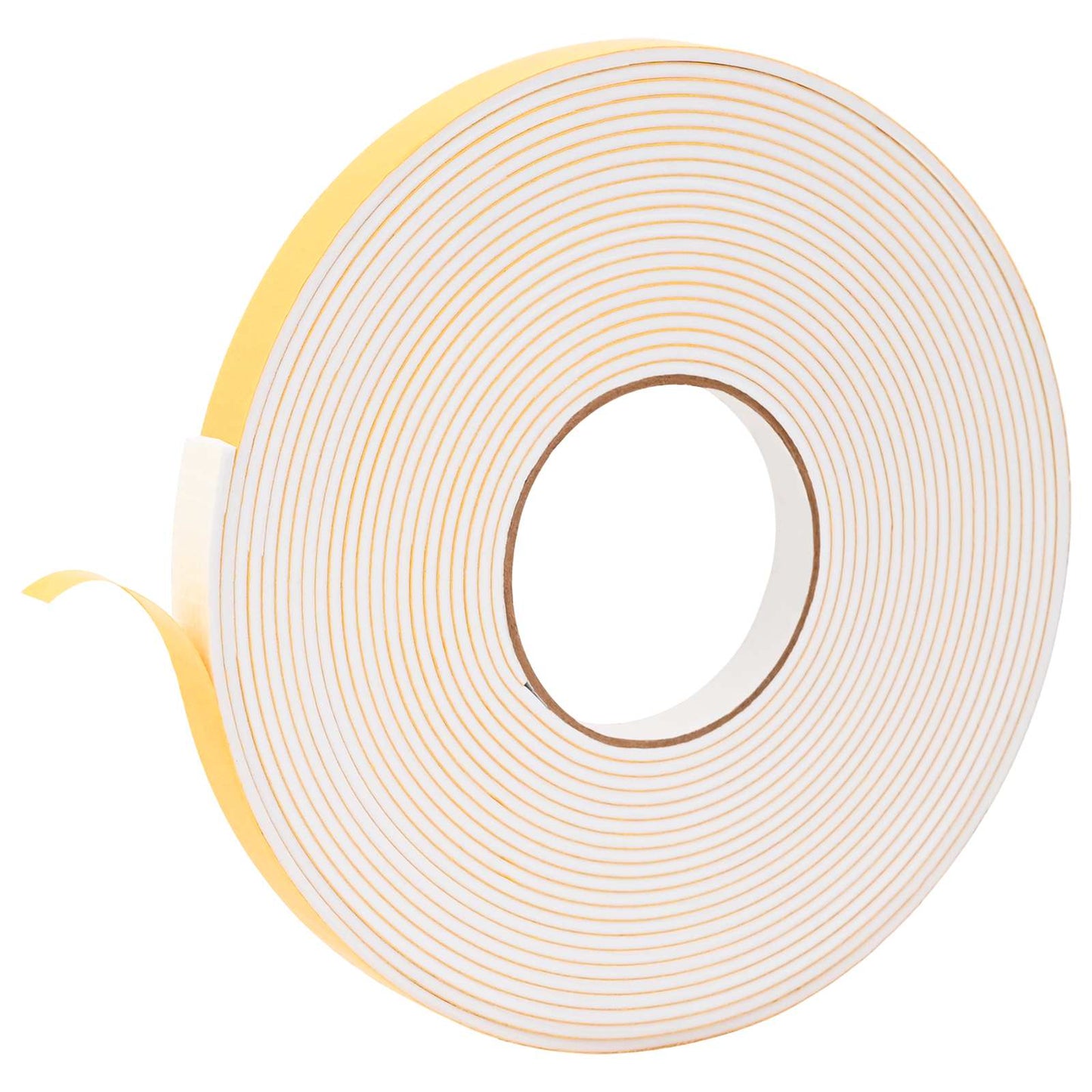 Selvklæbende skum tape 2 stk. Hvid 15mm x 10m CR Skum