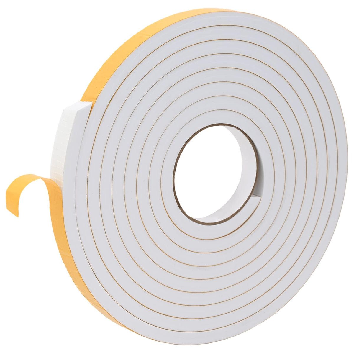 Selvklæbende skum tape 2 stk. Hvid 15mm x 5m CR Skum