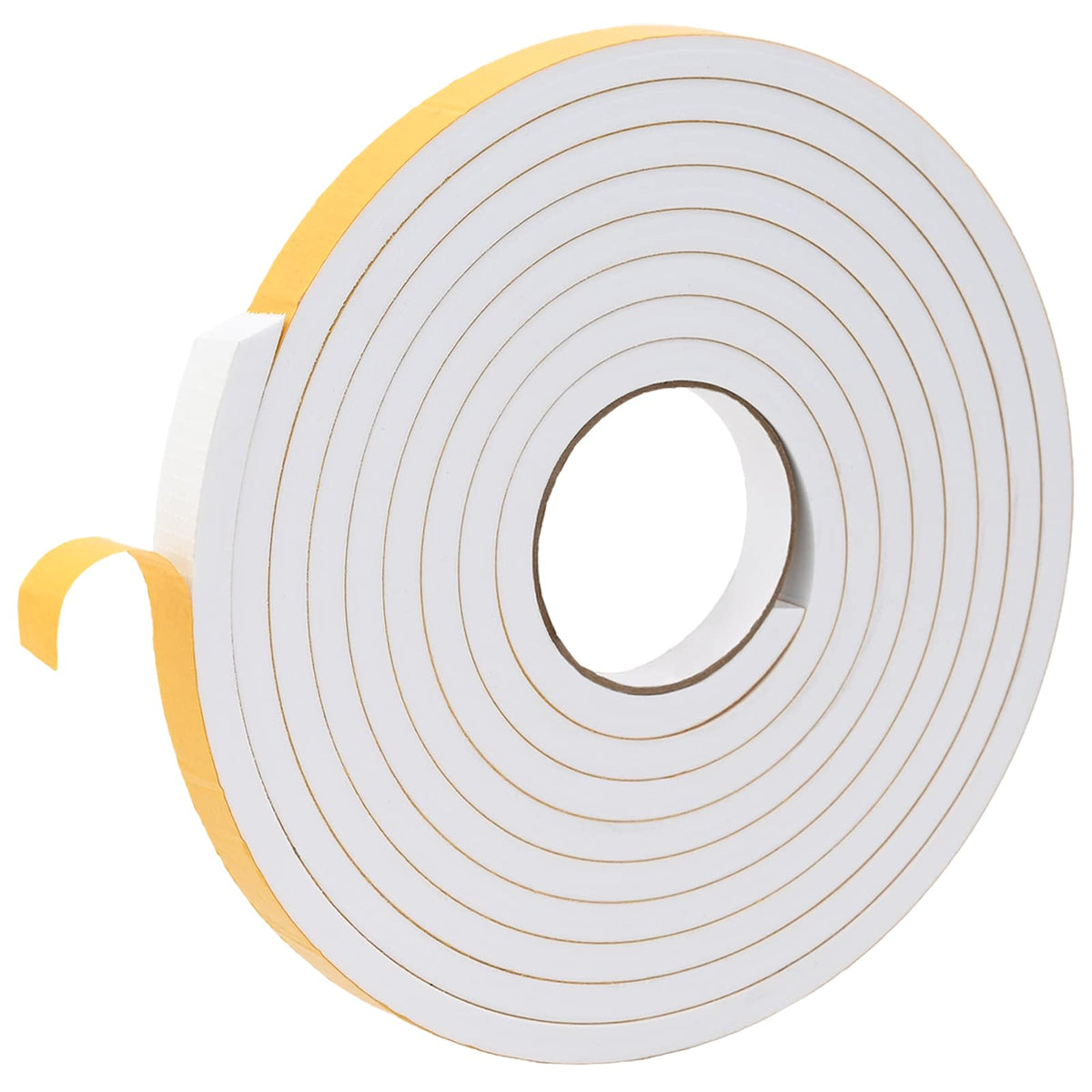 Selvklæbende skum tape 20 stk. Hvid 15mm x 5m CR Skum