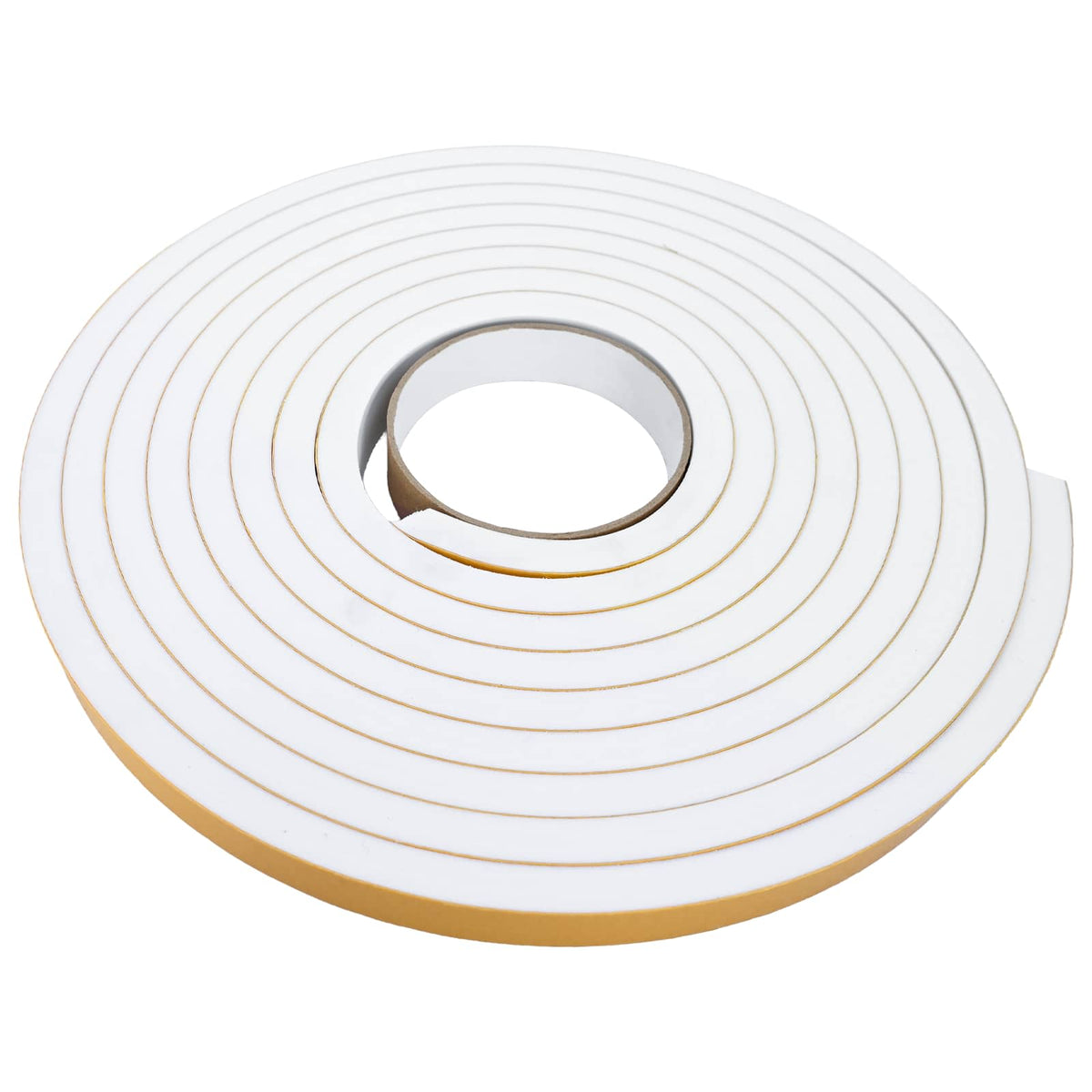 Selvklæbende skum tape 20 stk. Hvid 15mm x 5m CR Skum