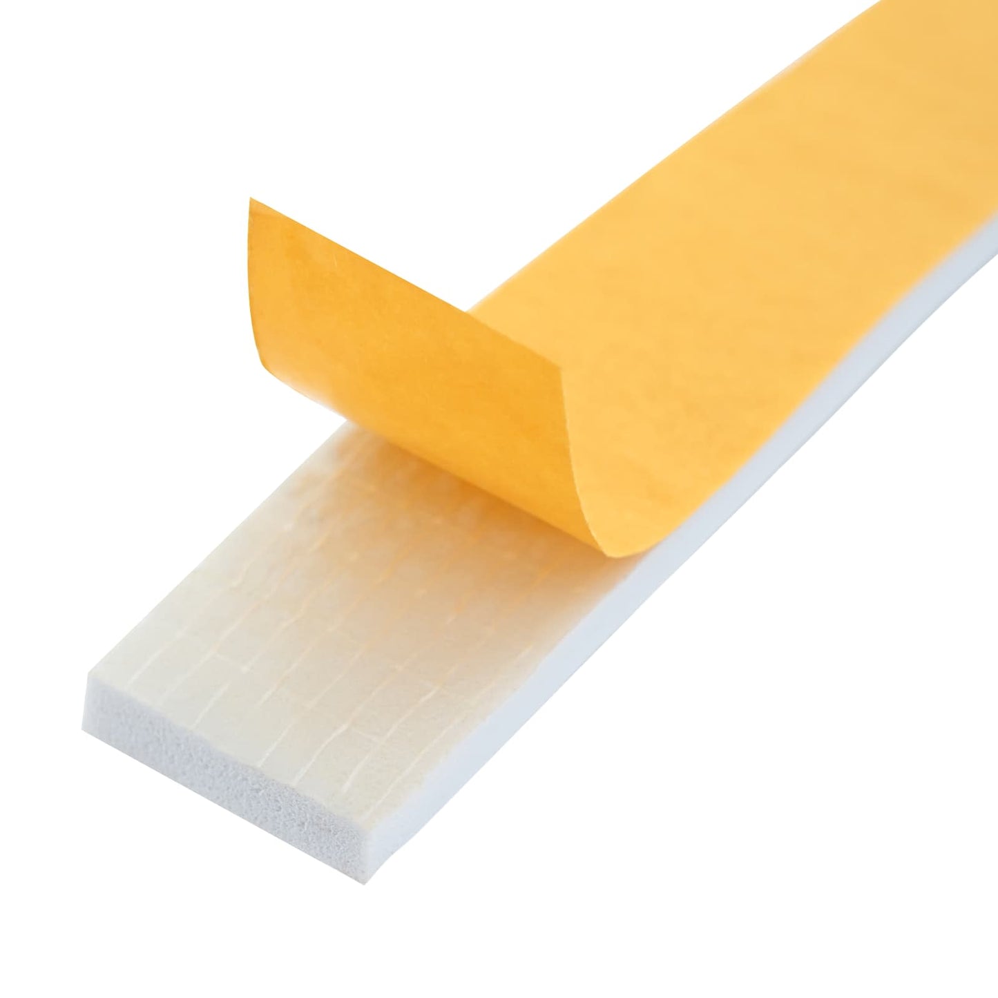 Selvklæbende skum tape 5 stk. Hvid 20mm x 10m CR Skum