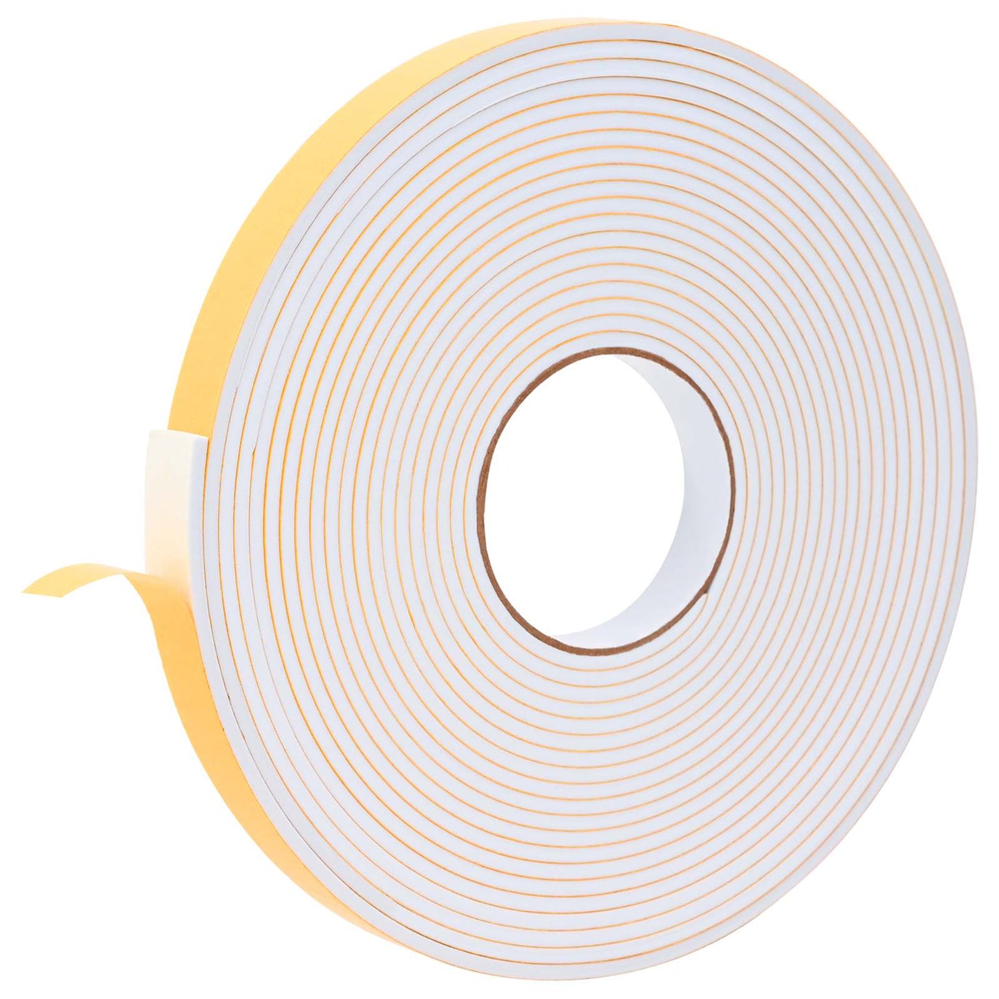 Selvklæbende skum tape 10 stk. Hvid 20mm x 10m CR Skum
