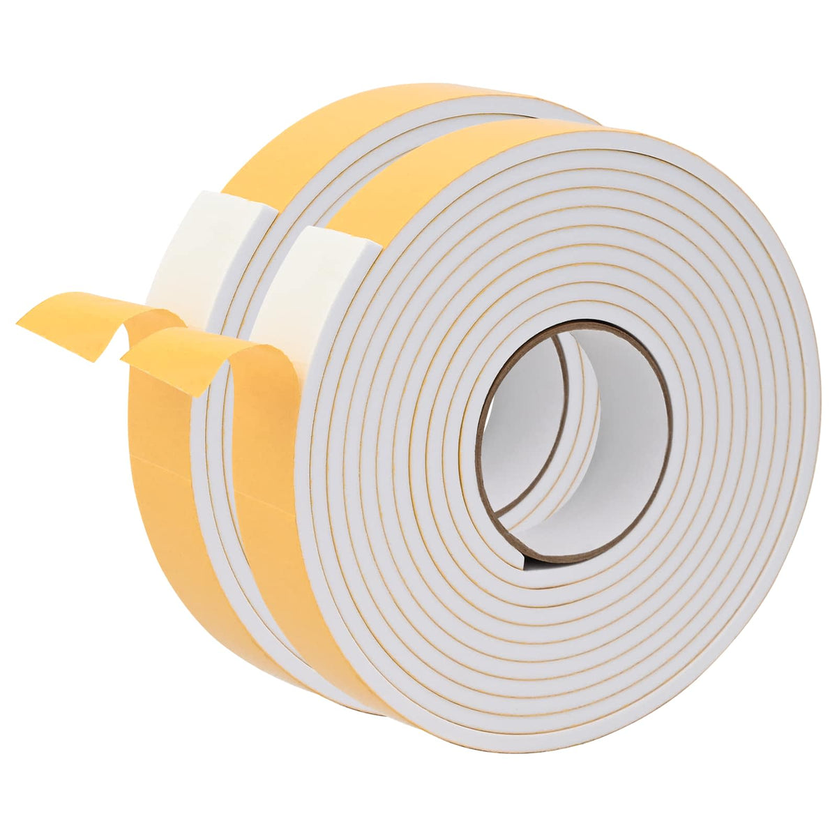 Selvklæbende skum tape 2 stk. Hvid 30 mm x 5 m CR Skum