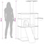 Kattetræ med sisal klatreposter Cremefarvet 173 cm