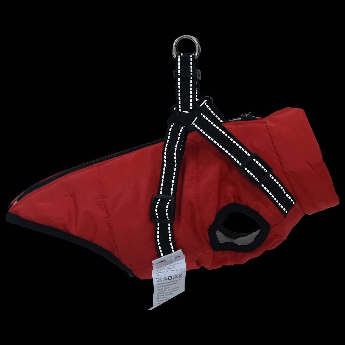 Hundejakke Rød L24 Fleece og polyester