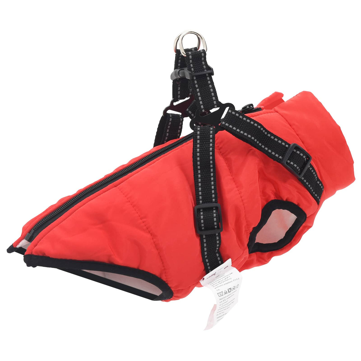 Hundejakke Rød L32 Fleece og polyester