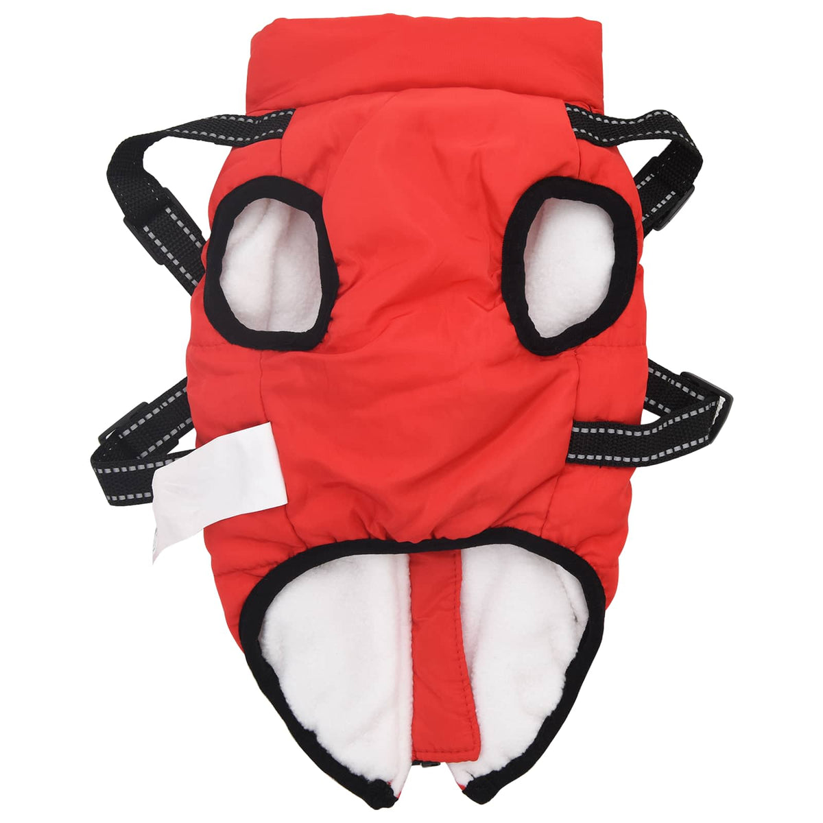 Hundejakke Rød L32 Fleece og polyester