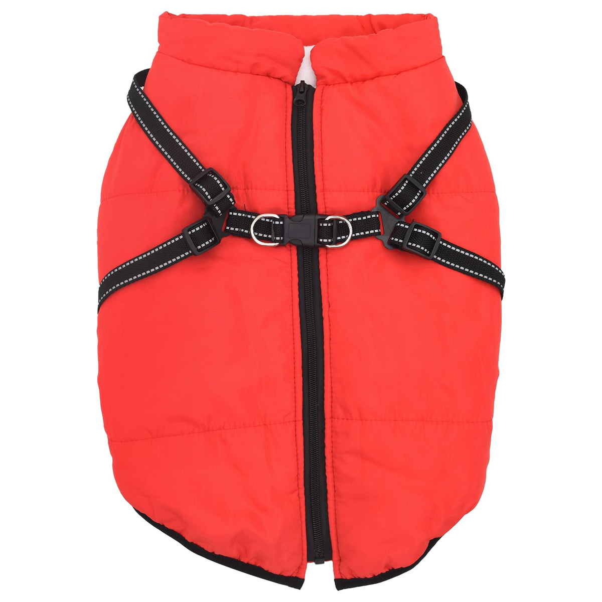 Hundejakke Rød L44 Fleece og polyester