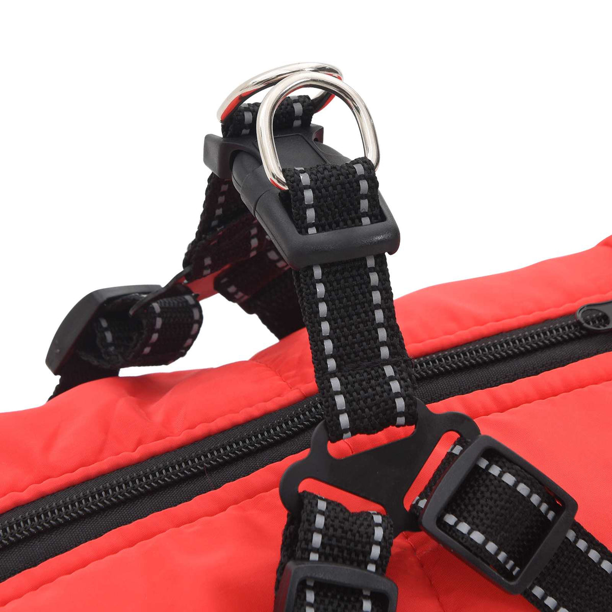 Hundejakke Rød L68 Fleece og polyester