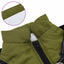 Hundejakke Army Grøn L24 Fleece og polyester