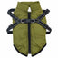 Hundejakke Army Grøn L24 Fleece og polyester