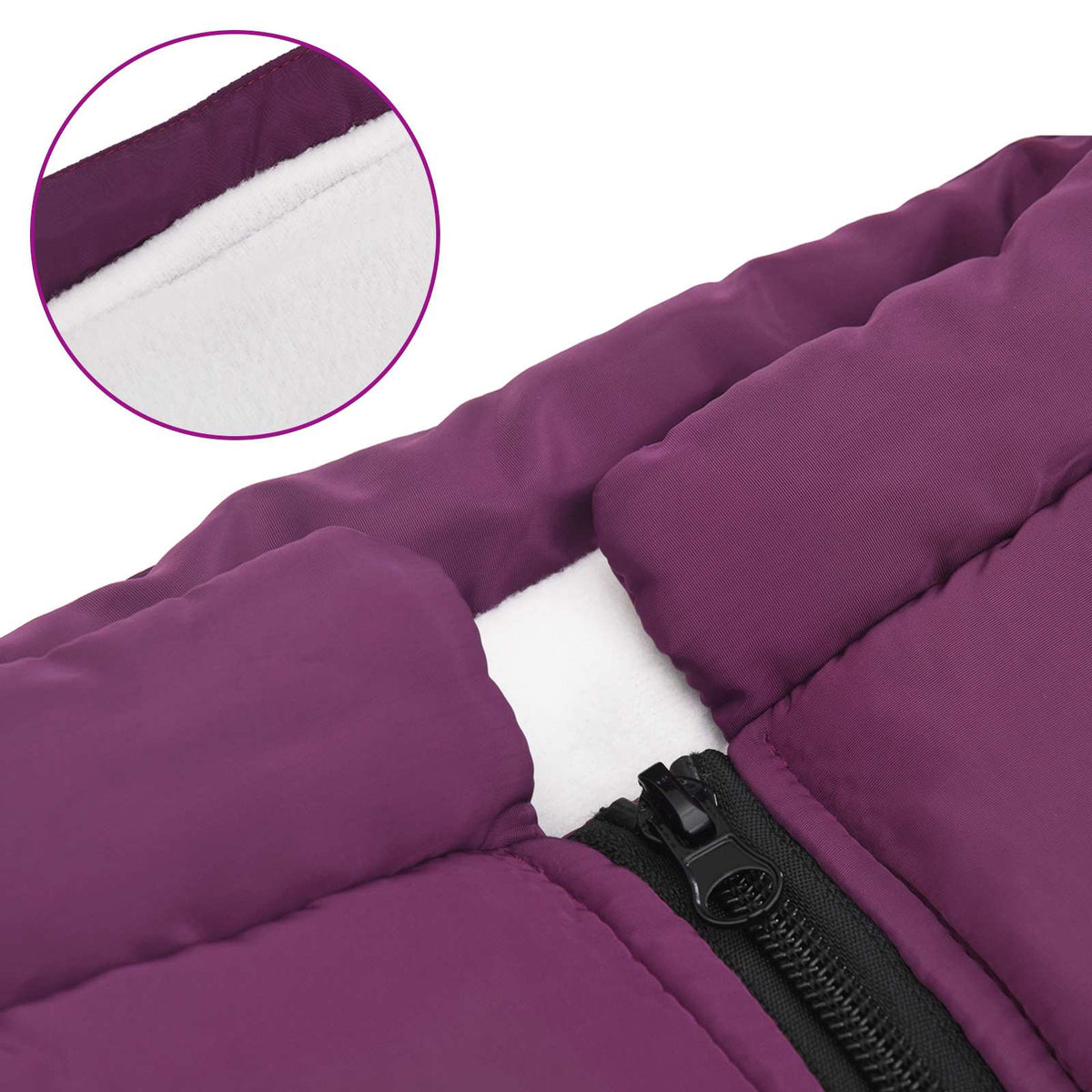 Hundejakke Lilla L68 Fleece og polyester