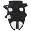 Hundejakke Sort L32 Fleece og polyester