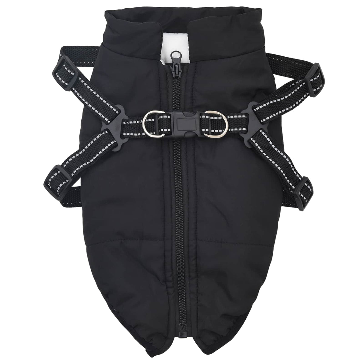 Hundejakke Sort L32 Fleece og polyester