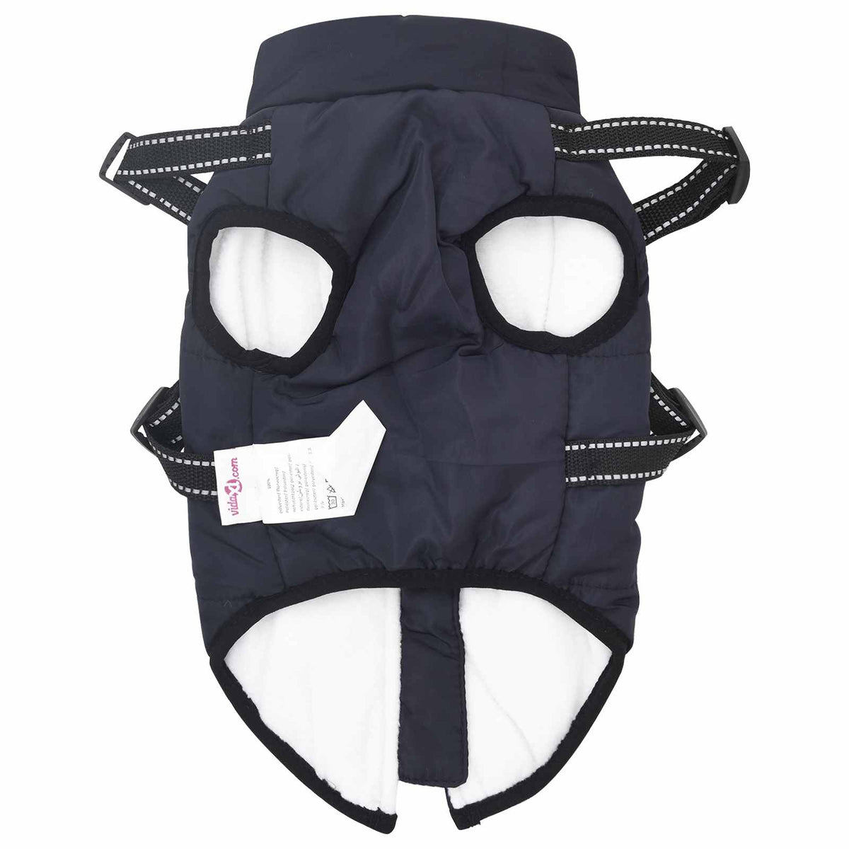 Hundejakke Mørkeblå L28 Fleece og polyester