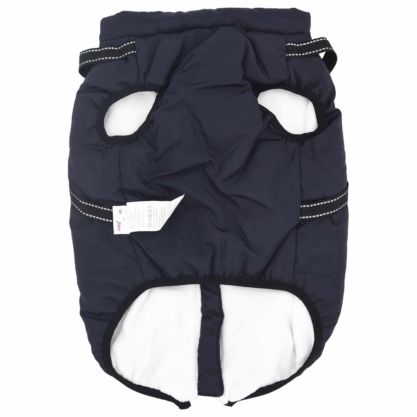 Hundejakke Mørkeblå L48 Fleece og polyester
