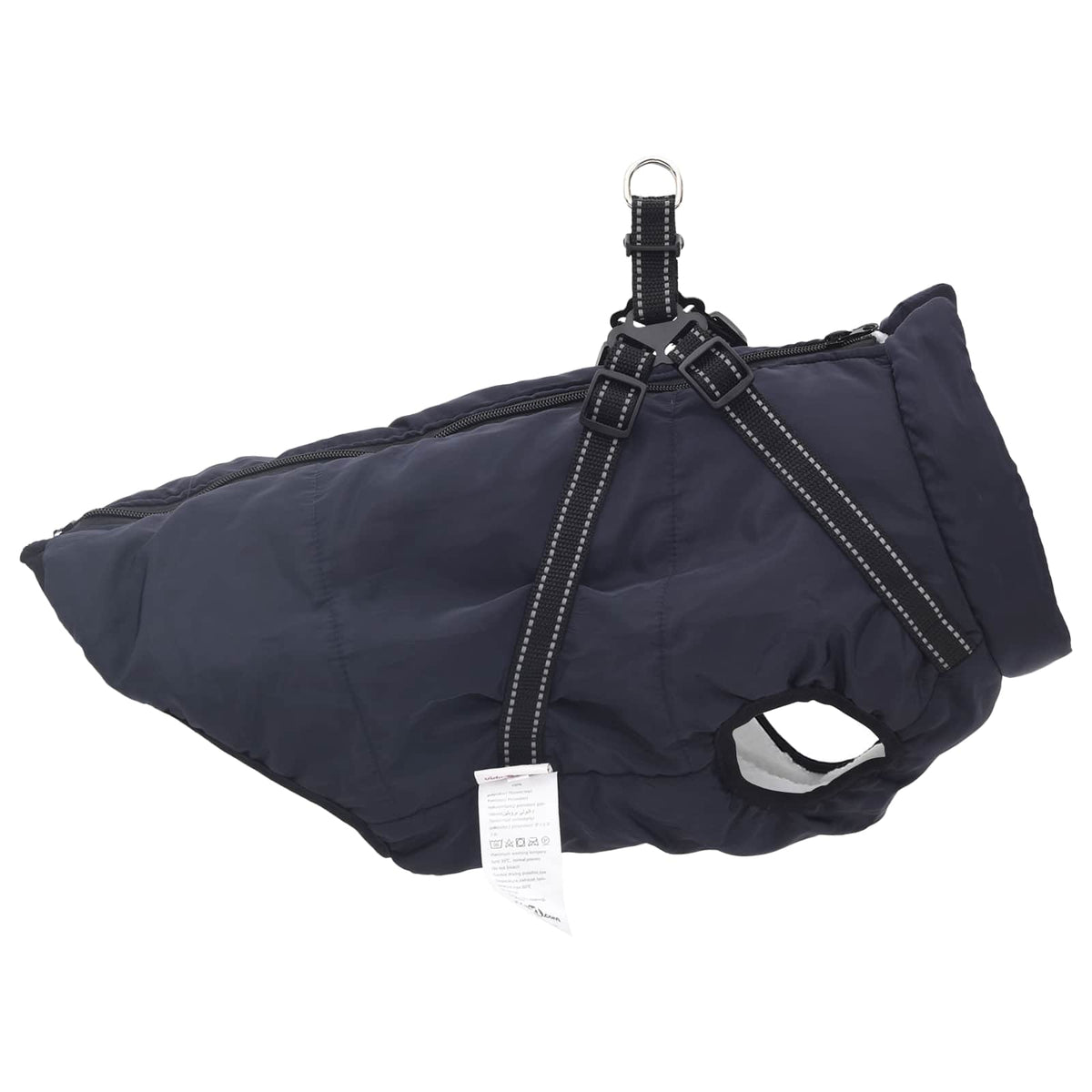 Hundejakke Mørkeblå L48 Fleece og polyester